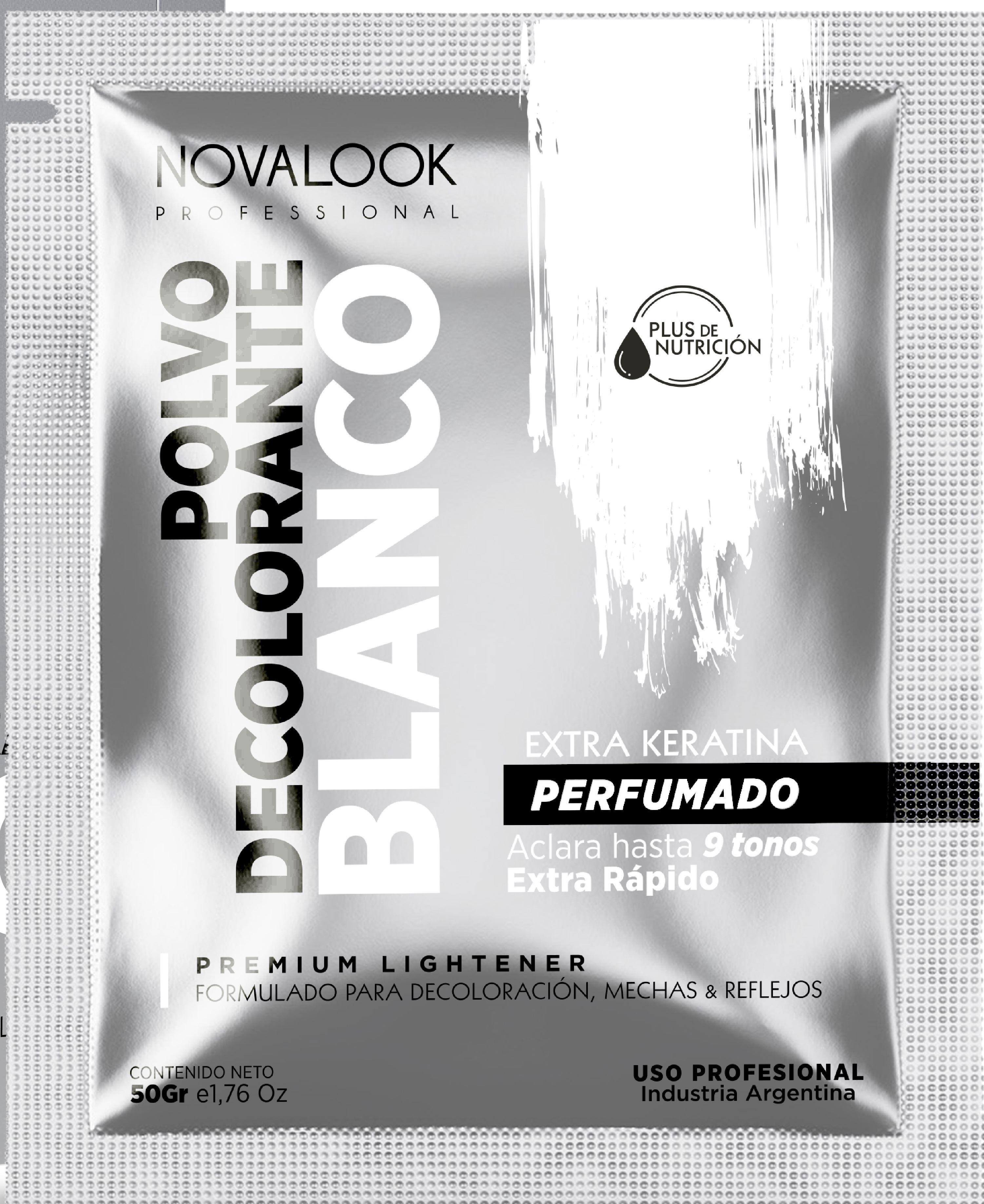 Polvo decolorante en sobre