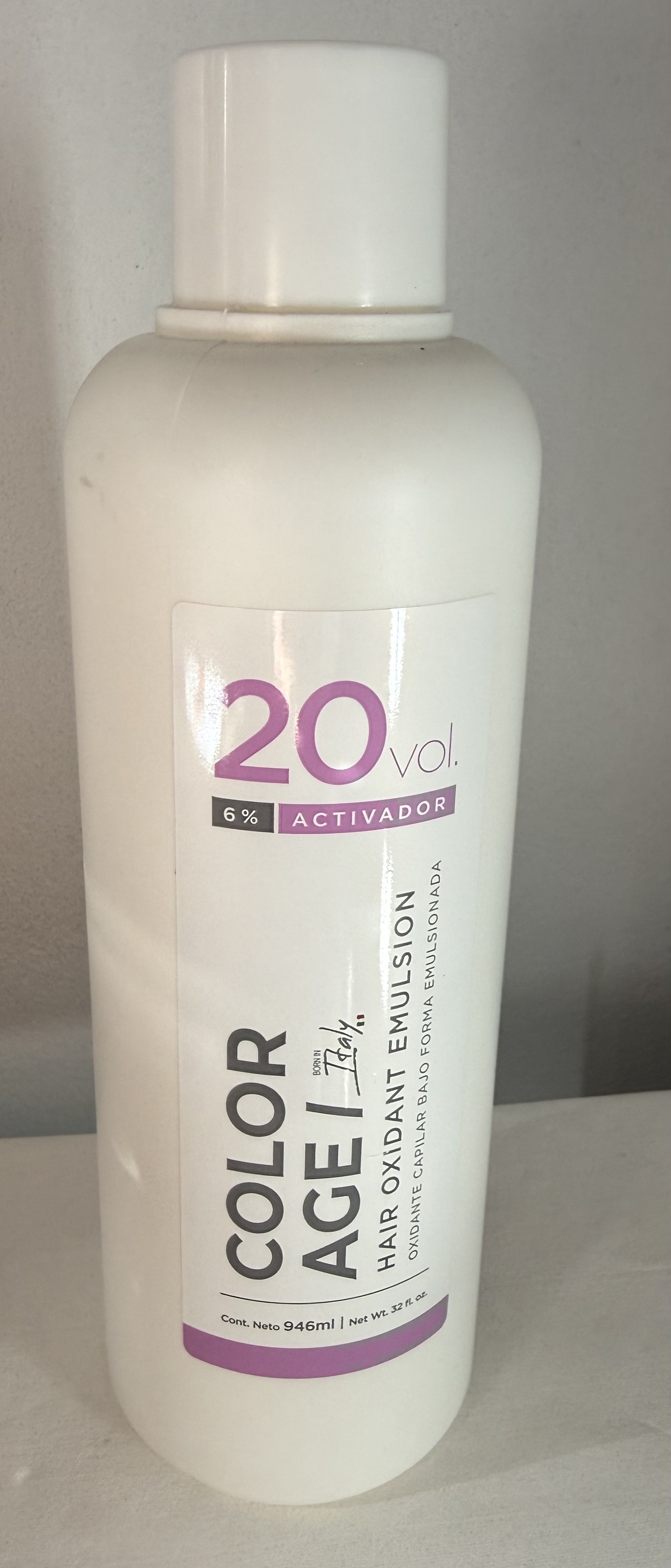 Agua oxigenada 20 vol.